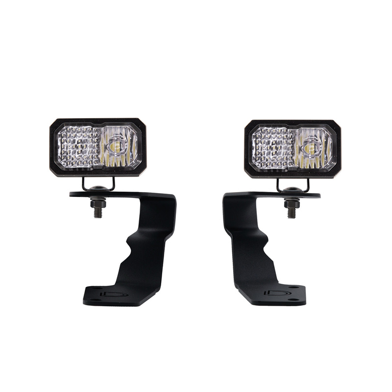  Diode Dynamics - Stage Series 2in LED Ditch Light Kit for 2015-2021 Subaru WRX/STi, Pro White Combo
